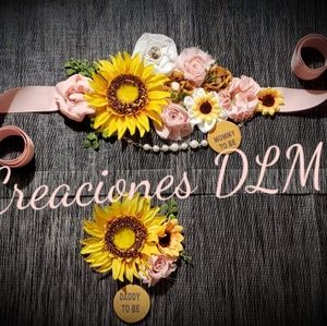 Maternity sash and clip